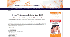 Desktop Screenshot of lowtestosteroneexpert.com